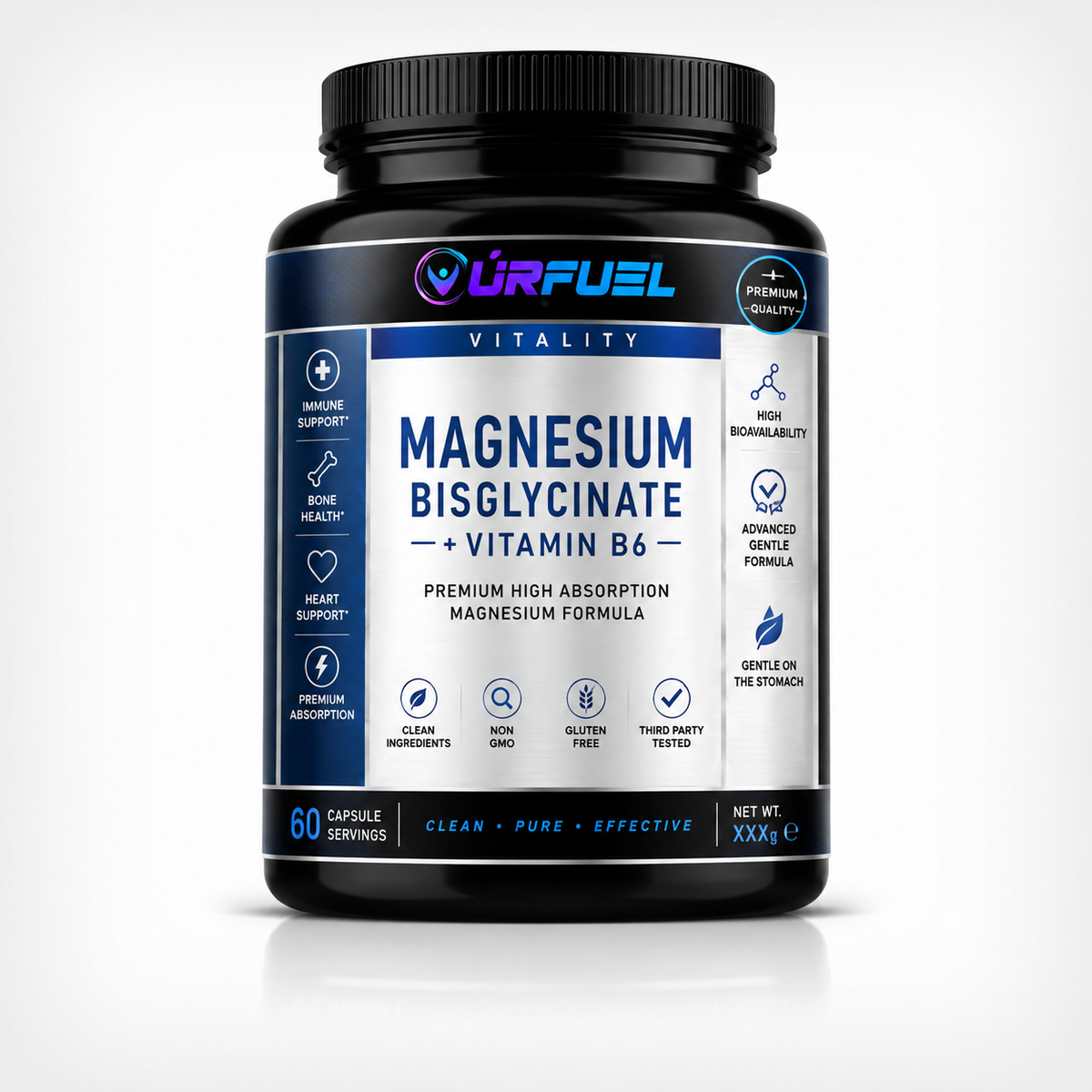 Magnesium Bisglycinate + Vitamin B6
